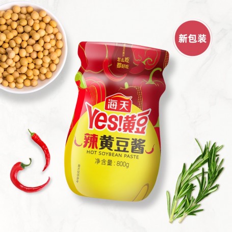 海天辣黄豆酱 800g