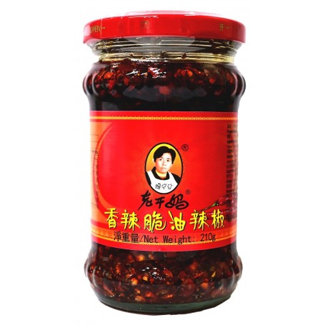 老干妈香辣脆油辣椒210g