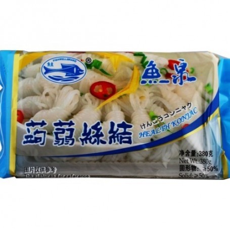 鱼泉魔芋丝结 380g